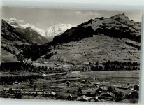 3713 Reichenbach im Kandertal 1953 Foto AK Reudin Genrihorn Blümlisalp