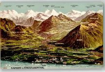 3713 Reichenbach im Kandertal - Thuner See Kandertal Engstligental Vogelschau