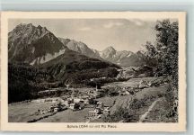 7550 Scuol Schuls 1913 - mit Piz Pisoc