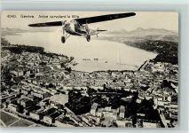 1200 Genève Genf - Luftaufnahme Flugzeug