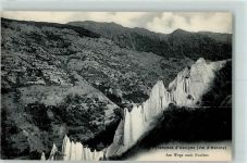 1983 Evolène - Fliegeraufnahme Pyramides d'Useigne