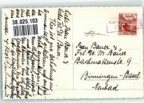 3532 Zäziwil Foto AK Bahnpost Zug 882