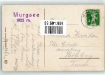 Murgsee 1916