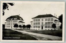 4900 Langenthal 1926 Foto AK Schulhäuser Feldpost