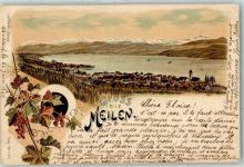 8706 Meilen 1899 Lithographie Verlag Künzli Nr 1710