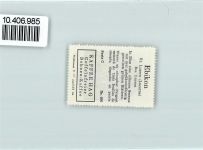 6030 Ebikon - Vignette Wappen Kaffee Hag 1920-1940 Seerose