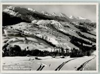 Iltios Winter Blick vom Wildhaus Skigebiet