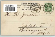 8800 Thalwil - 1905 Zürichsee Vogelperspektive