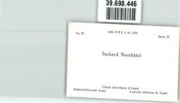 4302 Augst BL FOTO KEINE AK Suchard Serie IV Nr. 37 Elektrizitätwerk