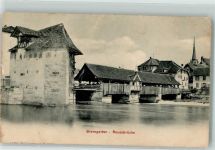 5620 Bremgarten AG Gebrauchsspuren Reussbrücke