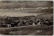 2525 Le Landeron 1913 - Landeron et les alpes bernoises