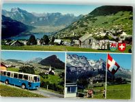 8873 Amden - Postauto Walensee Glarnerland Sesselbahn Mattstock