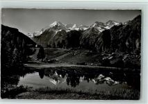 3925 Grächen - Grächensee mit Weisshornkette