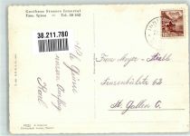 8858 Innerthal Wägital Foto AK Stausee Kirche