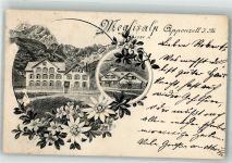 9050 Appenzell Gebrauchsspuren Gasthaus Meglisalp