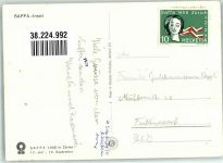 8000 Zürich Foto AK Ausstellung SAFFA 1958