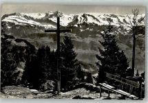 Rigi Känzeli 1957 Foto AK Kreuz