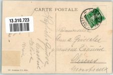 3076 Worb 1912 Gebrauchsspuren Auto Hotel Bären Grosser Saal