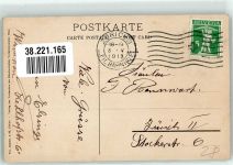 7514 Sils/Segl Maria 1913 Gebrauchsspuren sign. Christoffel, A. Sommer in Canton Grisons