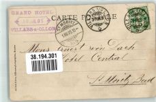1884 Villars-sur-Ollon 1905 Foto AK Grand Hotel