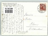 3655 Sigriswil 1944 Foto AK Hotel Kurhaus Bären Dorfbild mit Eiger Mönch Jungfrau