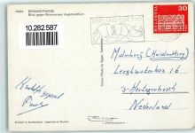 3860 Brünig - Brünigstrasse Blick gegen Brienzersee Augstmatthorn Bus