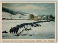 2126 Les Verrières - Ankunft des Berner Bataillons zur Verstärkung der Grenzbesetzung von Castres