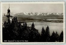 2067 Chaumont - La Tour et les Alpes