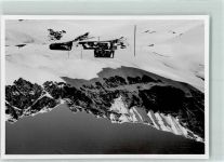 6068 Melchsee-Frutt Foto AK Winter Ort handschriftlich