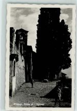 6614 Brissago - Chiesa ed i Cipressi