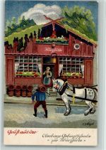 8000 Zürich - Oberbayr. Gebirgsschenke Zur Wurzlhütte sign. K.Schlegel