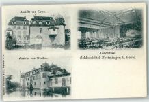 4103 Bottmingen 1901 - Schlosshotel b. Basel Concertsaal