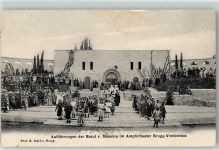5200 Brugg AG 1907 - Aufführung der Braut v. Messina im Amphitheater