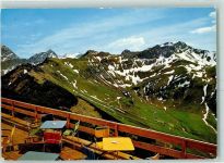 9497 Malbun - Blick gegen Hornspitz Große Furka Tschingel Gorvion Augustenberg