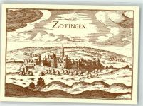 4800 Zofingen Künstlerkarte anno 1635 in Tassins