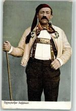 Sennbauer Trachten Toggenburg 1910