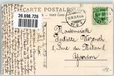 1925 Finhaut 1908 - Bahnlinie Martigny-Chamonix Bahnpost Strecke6 Zug 1134