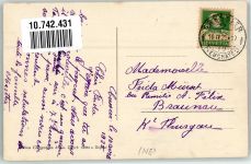 2088 Cressier NE 1925 Foto AK Kirche