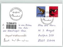 Assens Kirche Neustempel Phila Schweiz 2000 Ganzsache