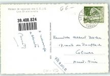 1865 Les Diablerets Ormont-Dessus Foto AK Maison des vacances des UCJG