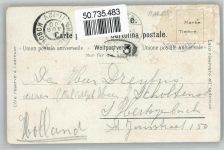 6440 Vierwaldstättersee Lithographie / Künstlerkarte Dampfer , sign. C.Steinmann