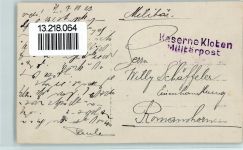 8302 Kloten Foto AK Stempel Kaserne Kloten Militärpost
