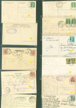 Sankt Gotthard TI Kleinposten bis 20 Lot mit 13 AK Gotthard-Hospitz Punkte auf den Plastikhüllen