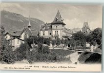 3960 Sierre 1907 - Englische Kapelle Schloss Bellevue