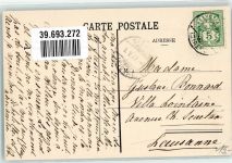 3960 Sierre 1907 - Englische Kapelle Schloss Bellevue