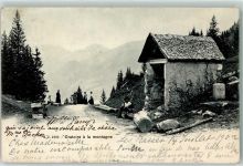 1452 Les Rasses 1902 - Oratoire a la montagne Ort lt. Stempel