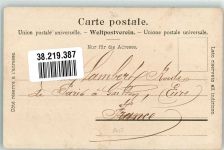 5600 Lenzburg Foto AK Schloss Briefmarke bildseitig