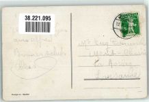 1260 Nyon 1914 Gebrauchsspuren Flugzeug Schloss Mont Blanc