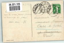 3770 Zweisimmen 1909 Gebrauchsspuren