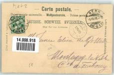 3000 Bern Berne 1899 - Jugendstil Sängergruss